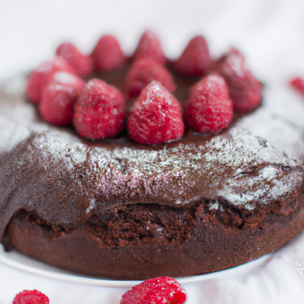 Schokoladenkuchen Mit Himbeeren Fetti De