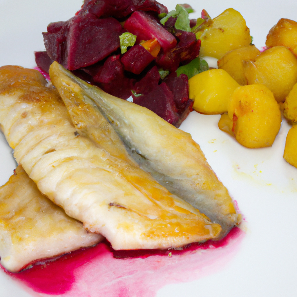 Heringsfilet Mit Bratkartoffeln Und Rote Bete Salat Fetti De