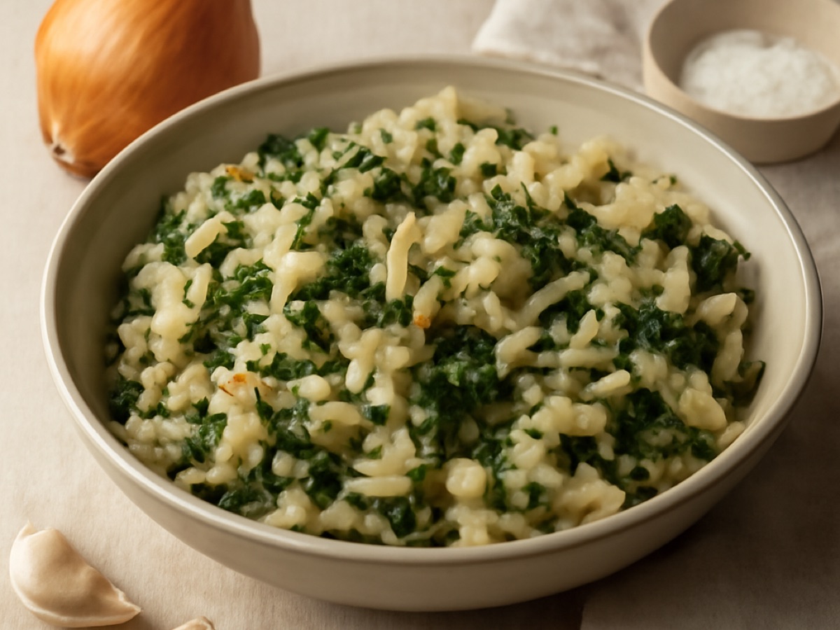 Arroz de Bacalhau com Couve – Reis mit Kabeljau und Grünkohl