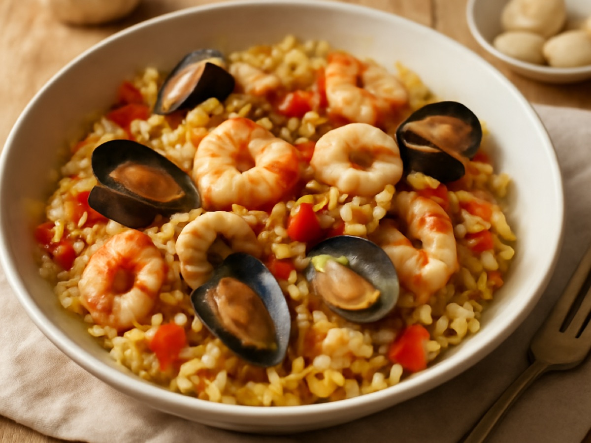 Arroz de Marisco – Portugiesischer Meeresfrüchtereis