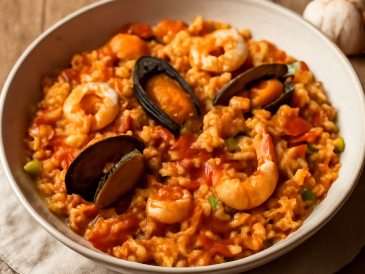Arroz de Marisco – Portugiesisches Meeresfrüchtereis