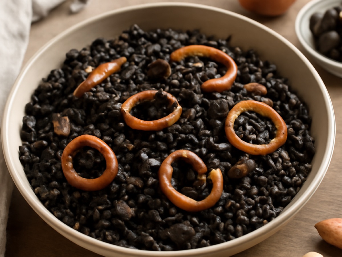 Arroz Negro – Schwarzer Tintenfischreis