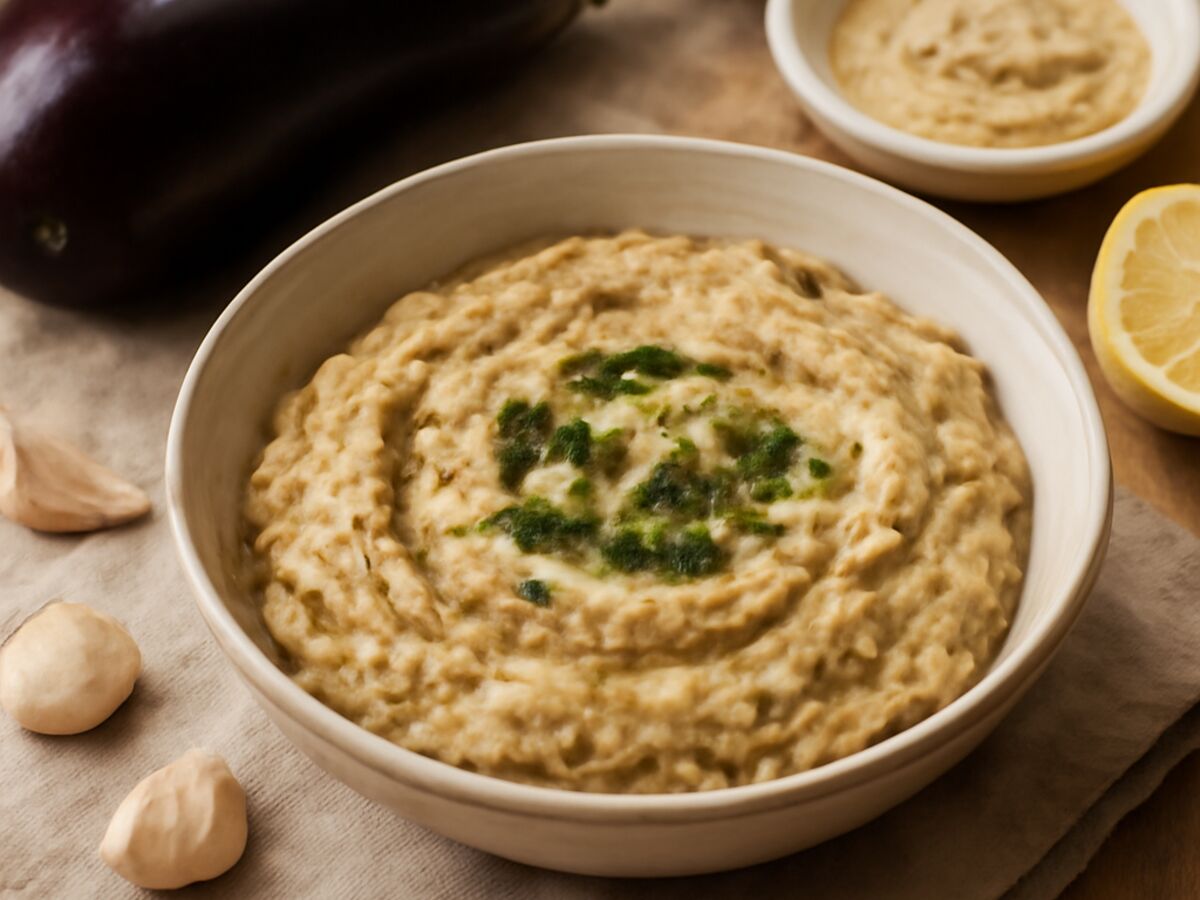Baba Ghanoush aus dem Mixtopf