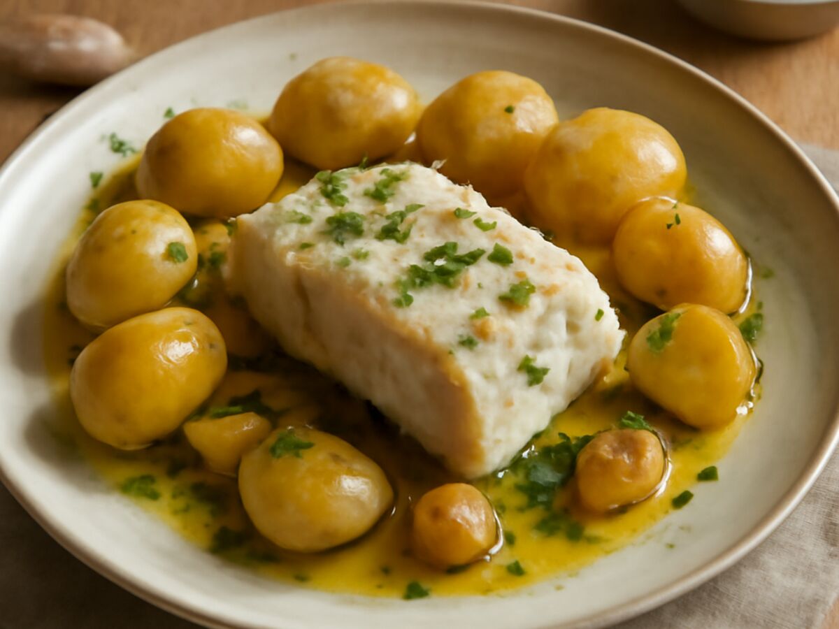 Bacalhau à Lagareiro aus dem Mixtopf