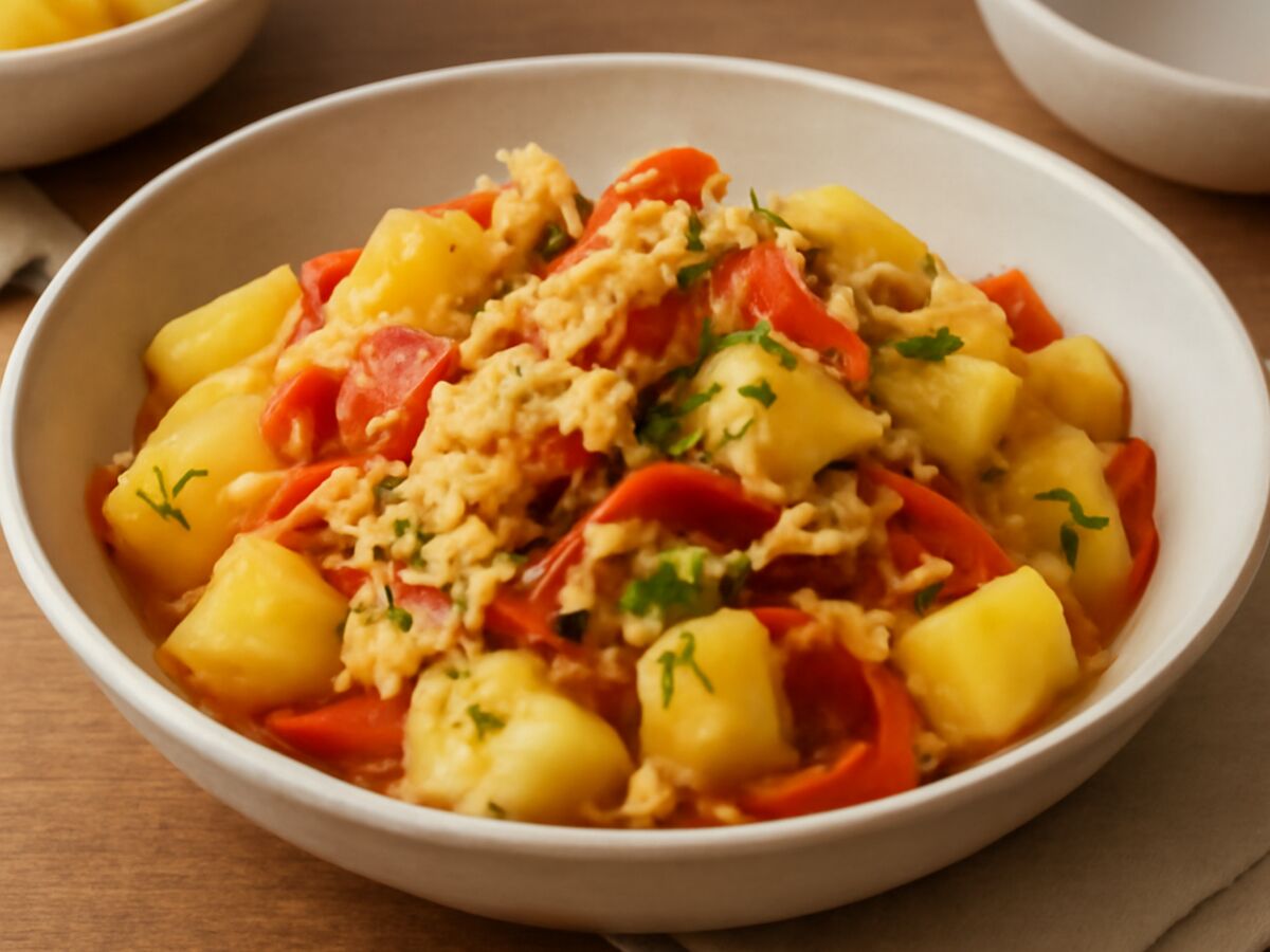 Bacalhau à Minhota aus dem Mixtopf
