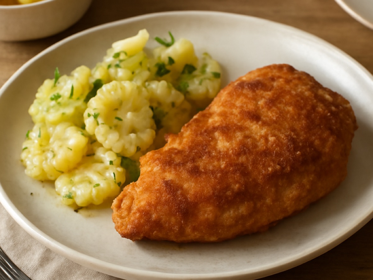 Backhendl mit Kartoffelsalat