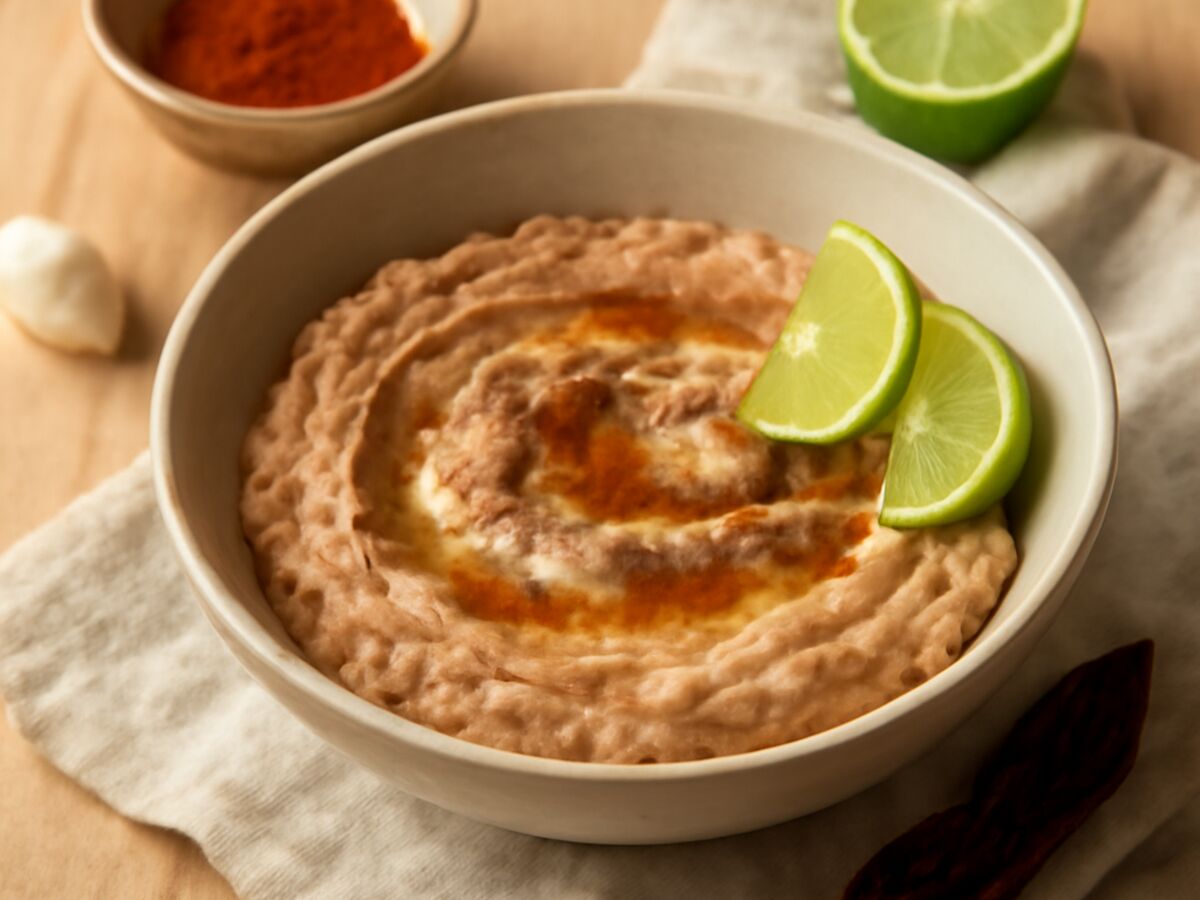 Bohnen-Dip mit Chipotle und Limette
