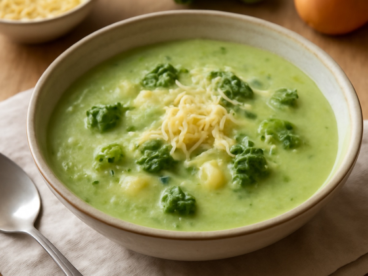 Cremige Brokkolisuppe