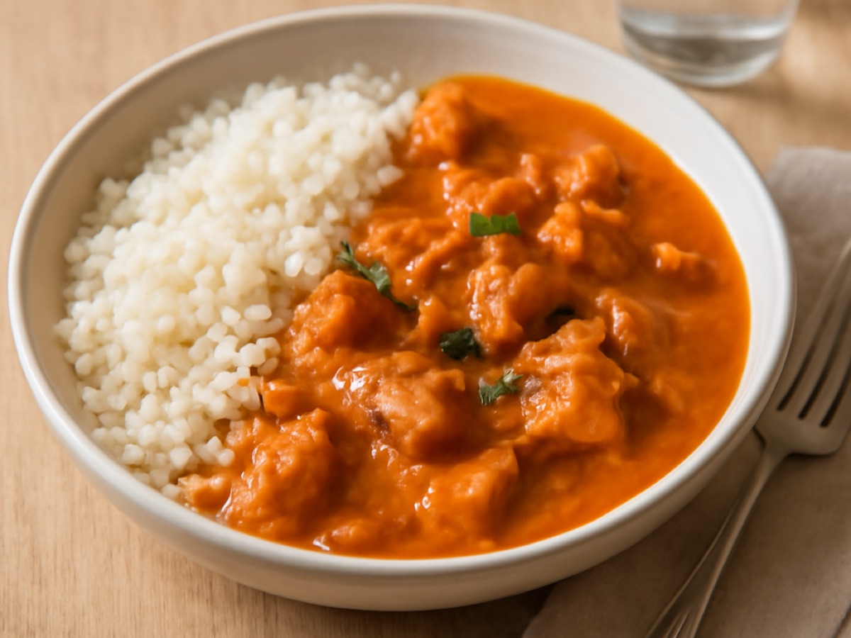 Butter Chicken mit Reis