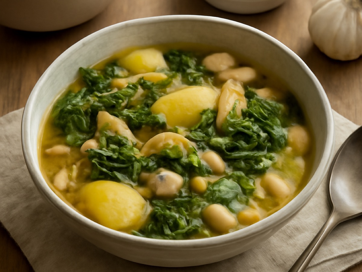 Caldo de Couve – Portugiesischer Wirsingeintopf (vegetarisch)