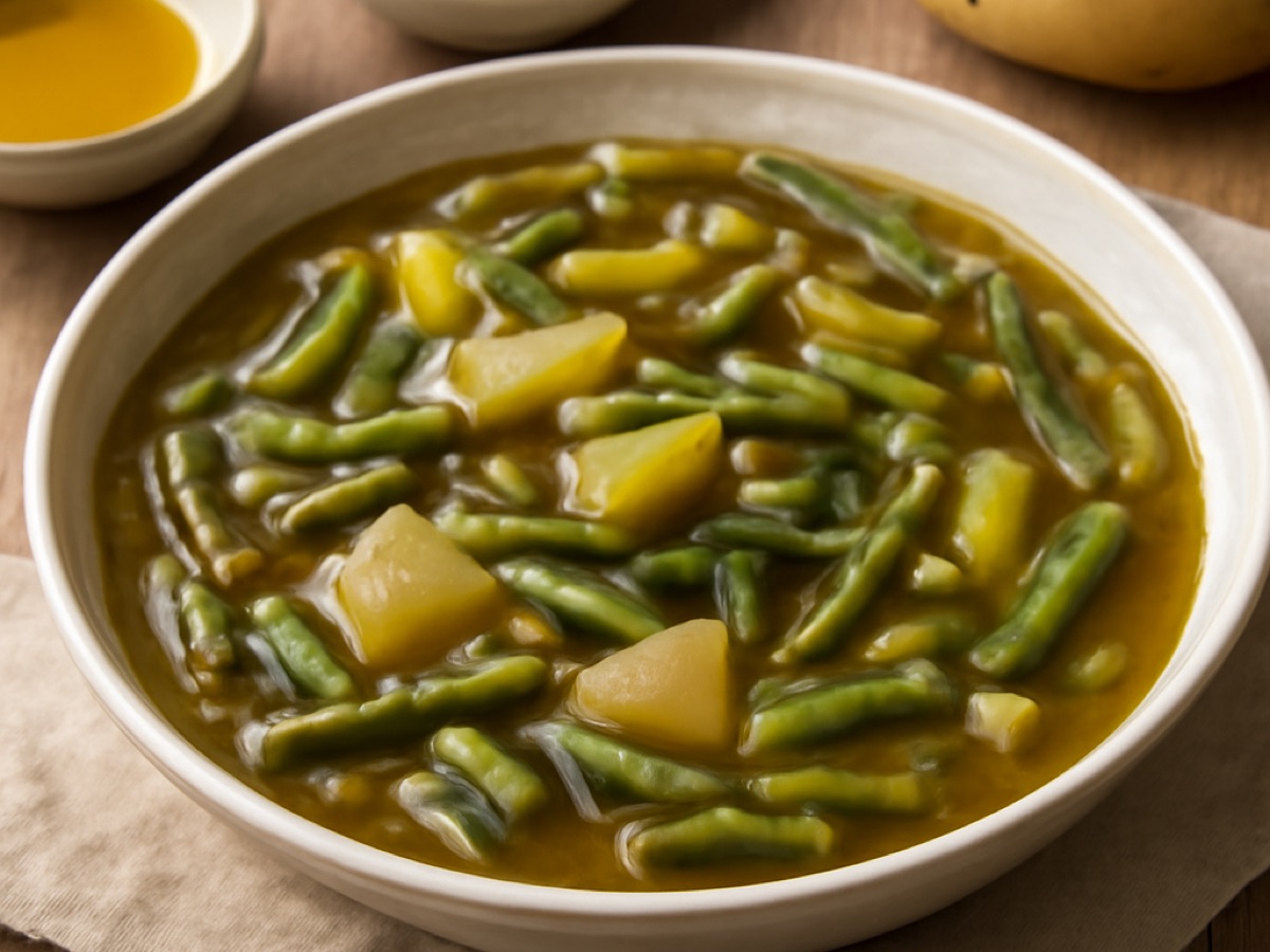 Caldo de Feijão Verde – Grüner Bohneneintopf aus Portugal