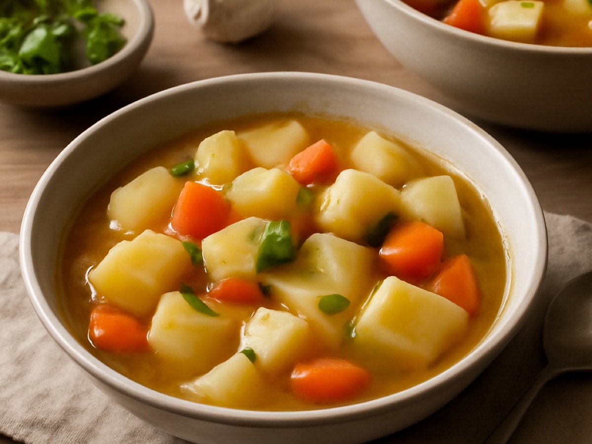 Caldo de Nabos – Portugiesischer Steckrübeneintopf