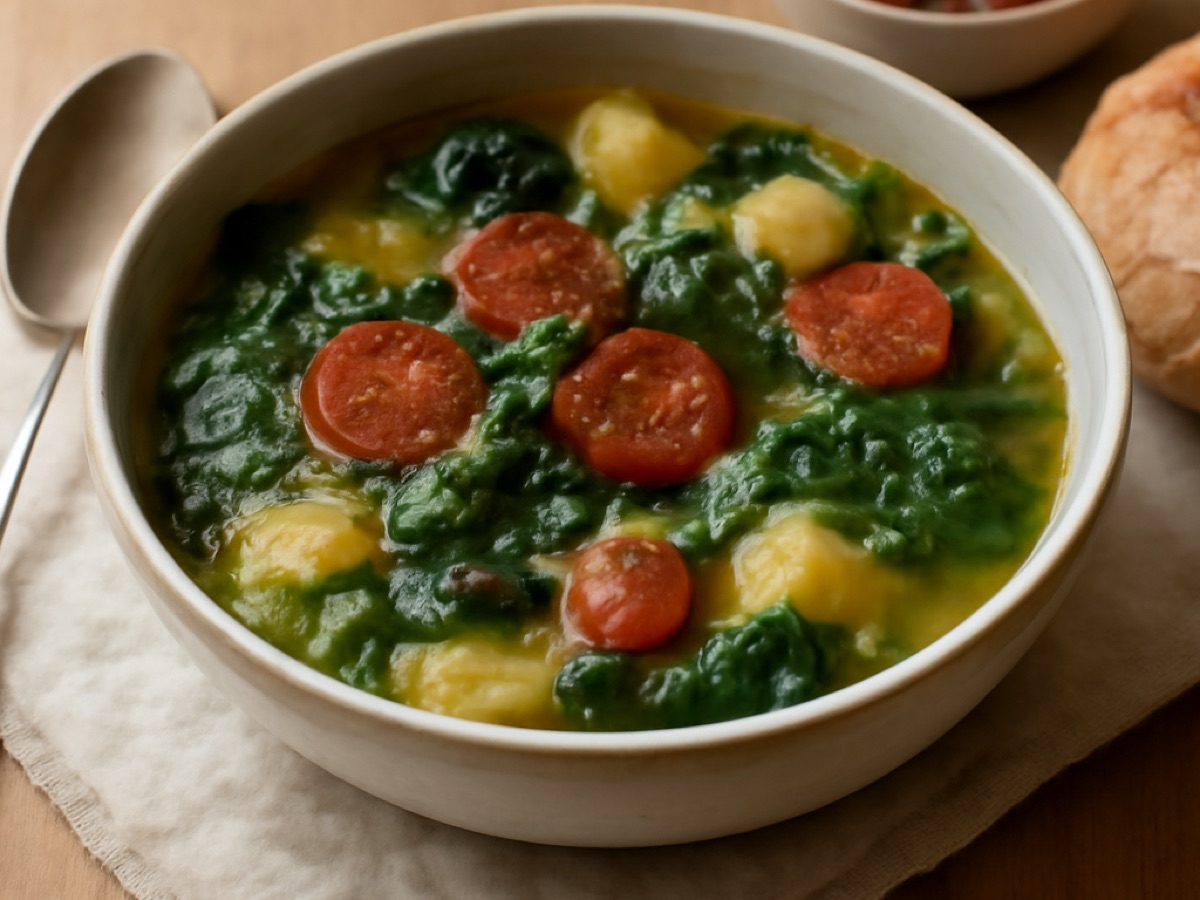Caldo Verde mit Chorizo