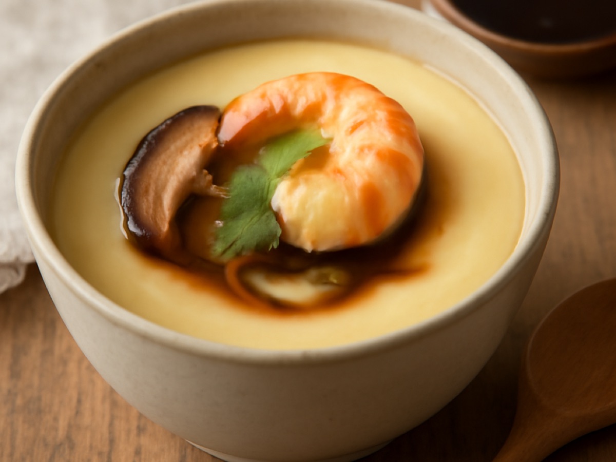 Chawanmushi – Gedämpfter japanischer Eierpudding