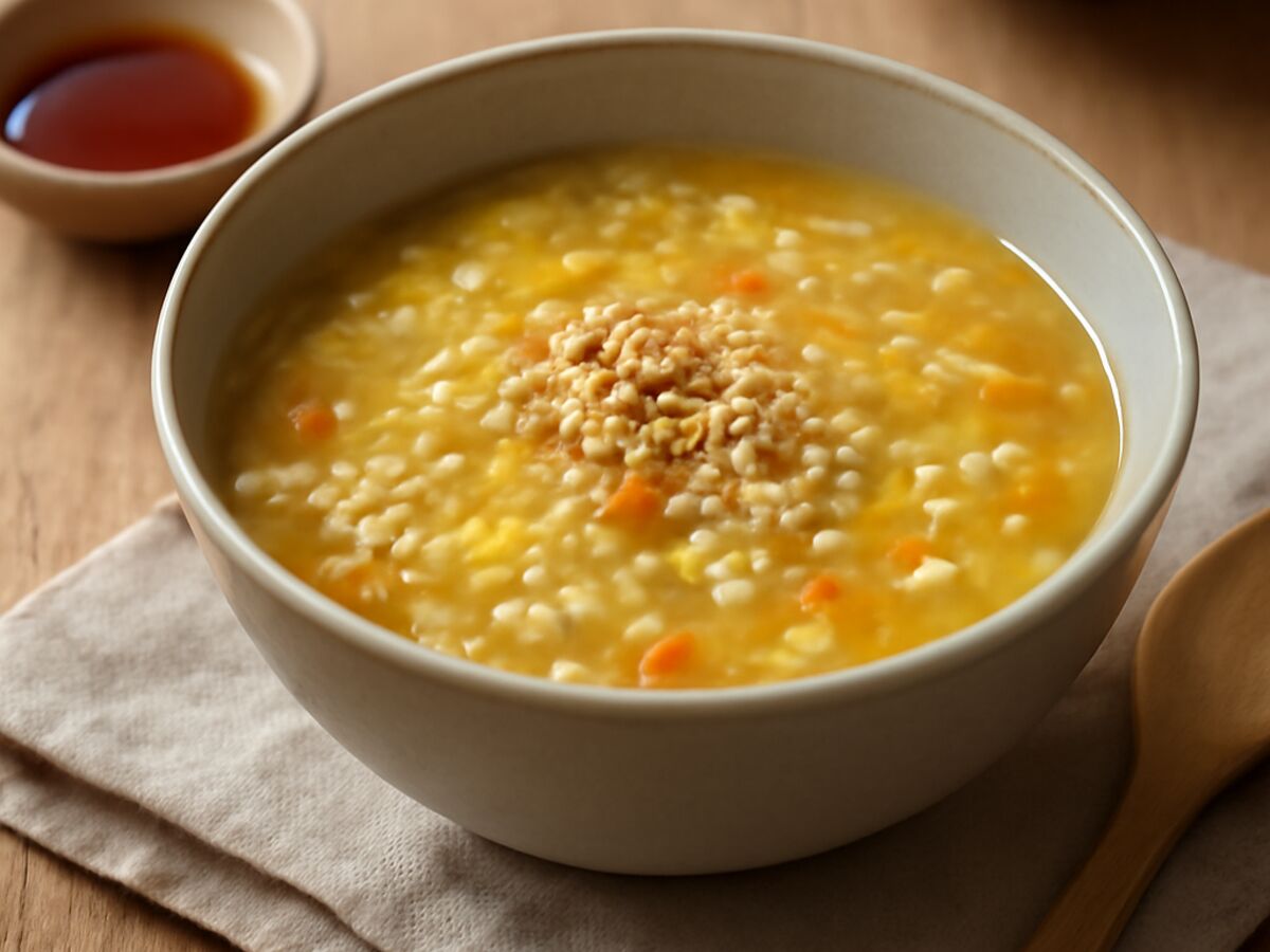 Chinesische Maissuppe aus dem Mixtopf