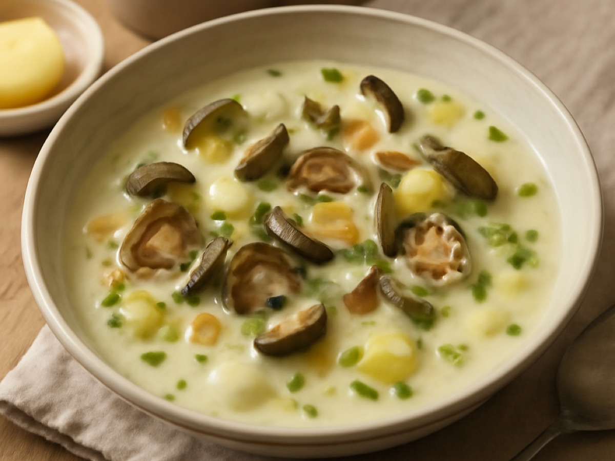 Cockle Chowder – Muschelsuppe der britischen Küste