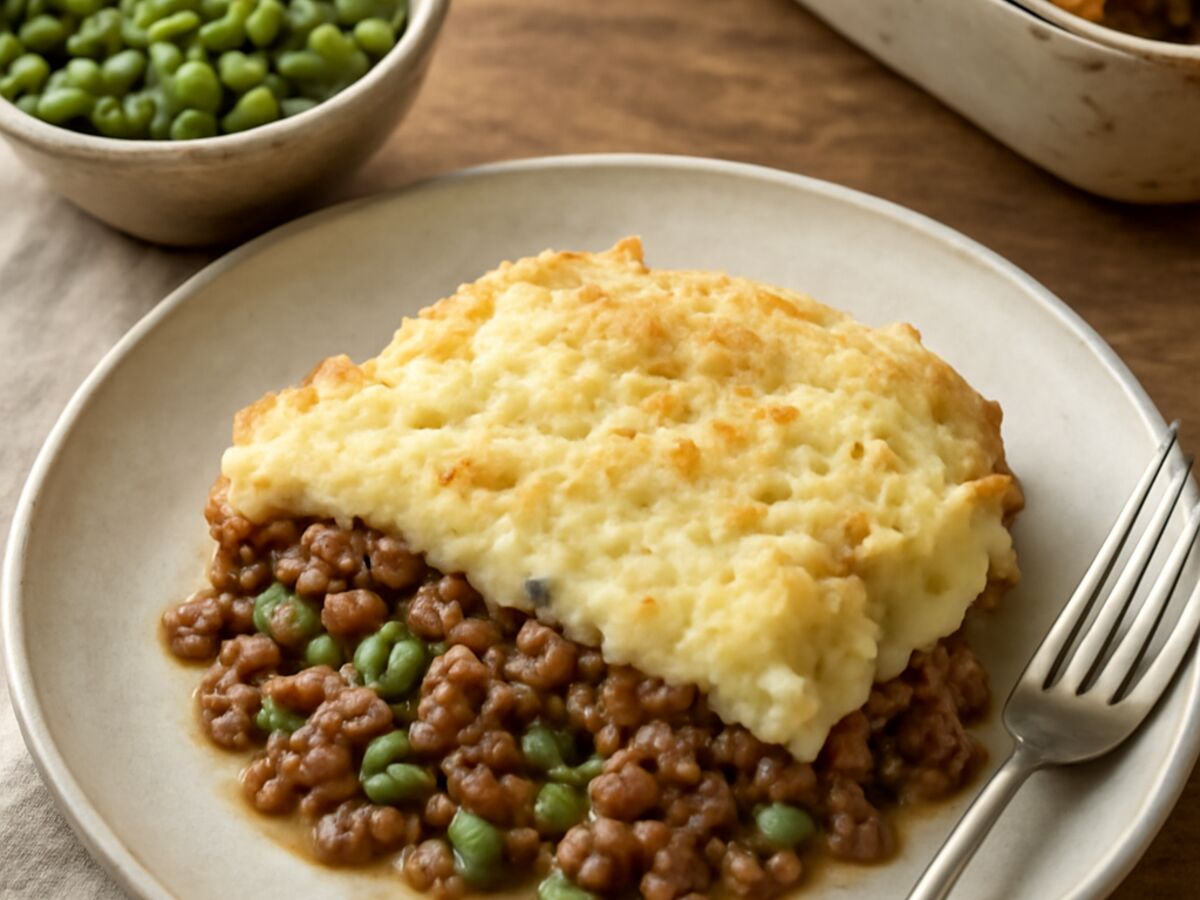 Cottage Pie mit Rinderhack und Selleriepüree