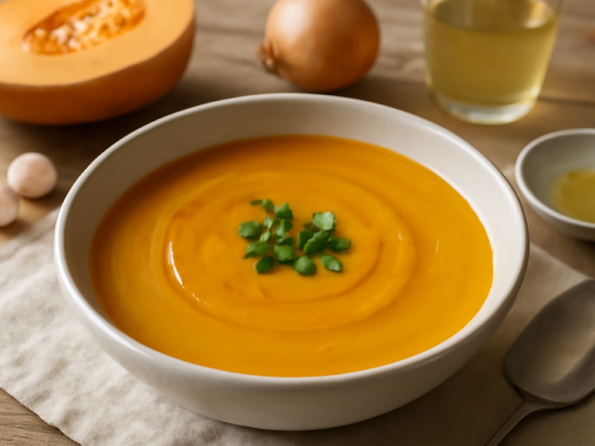 Crema de Calabaza – Spanische Kürbissuppe