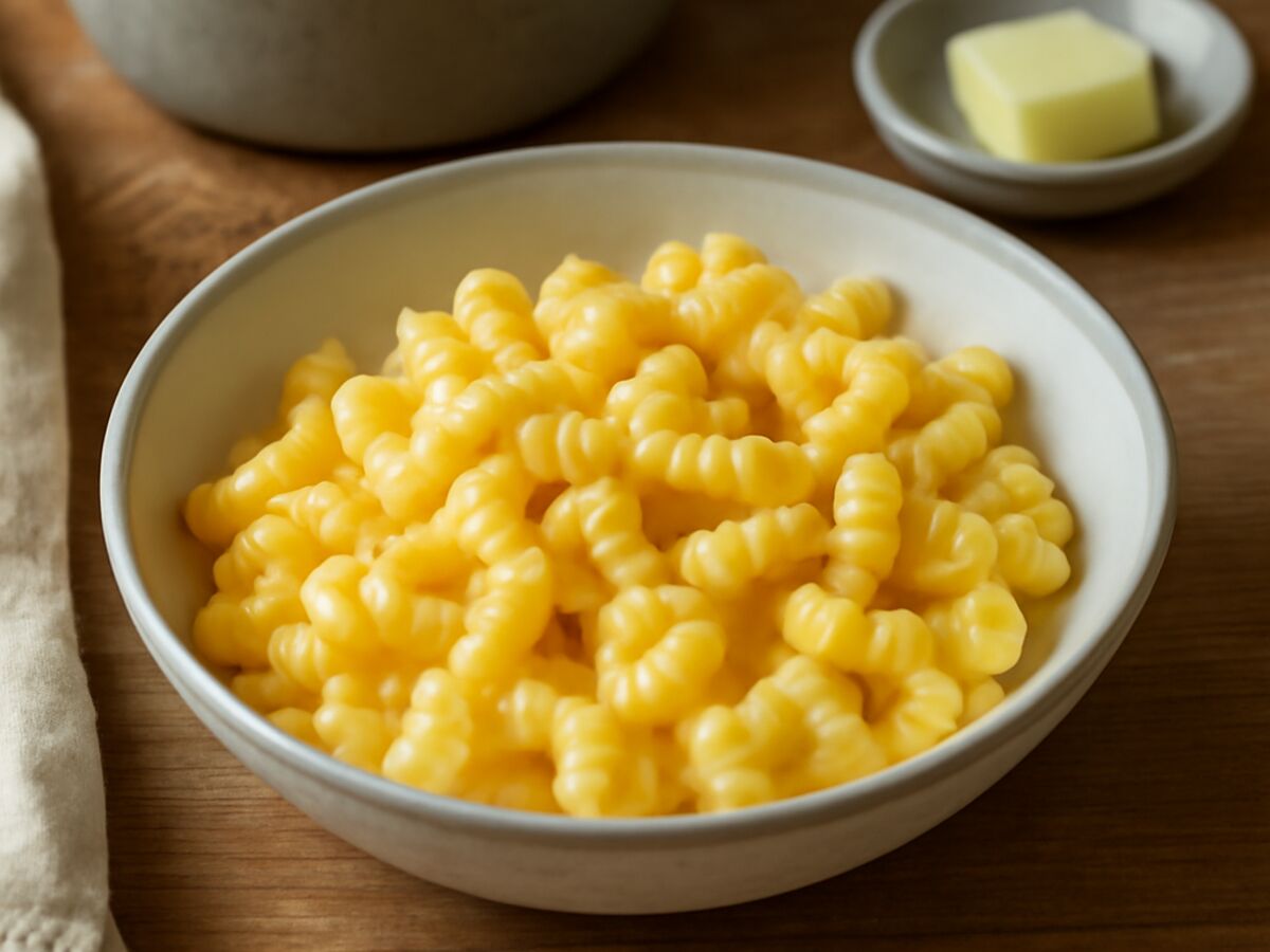 Cremiges Mac and Cheese im Mixtopf