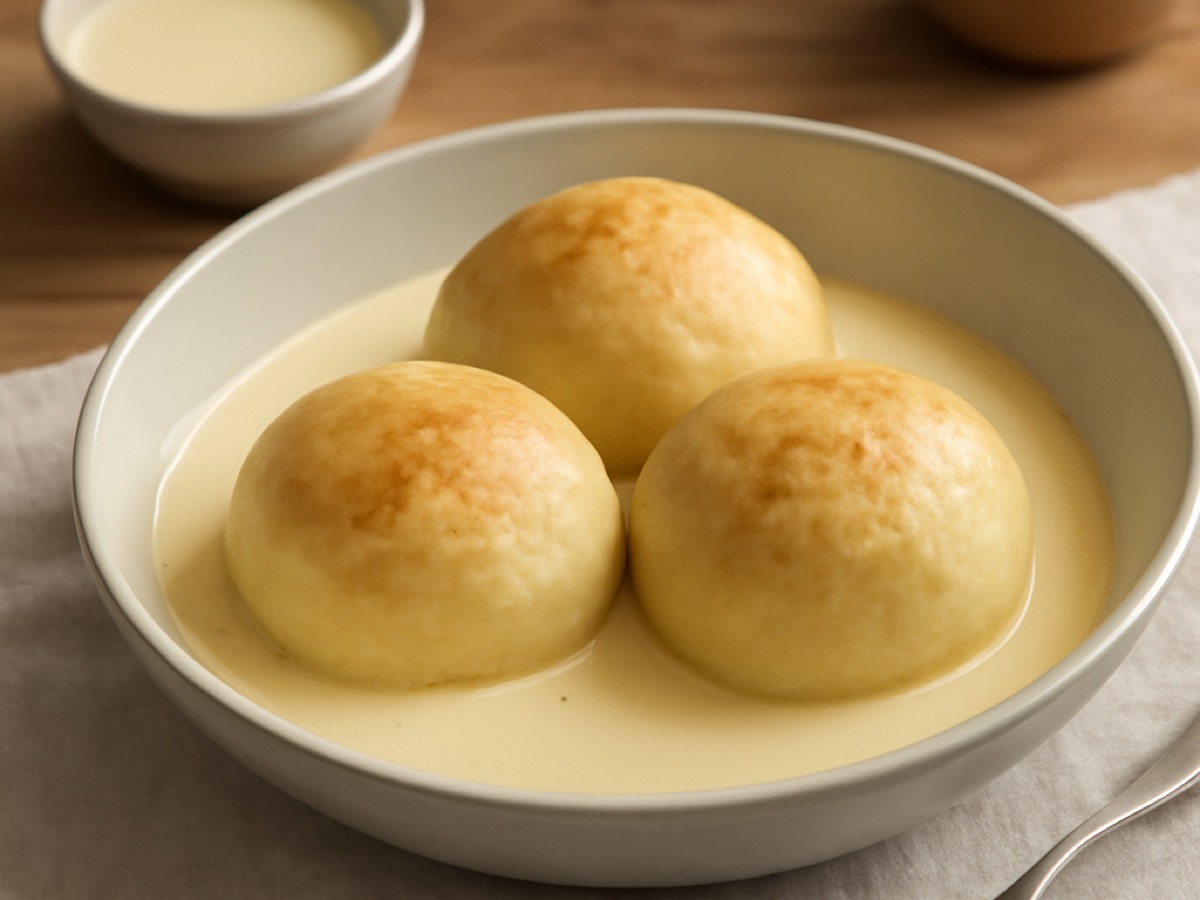 Dampfnudeln mit Vanillesoße