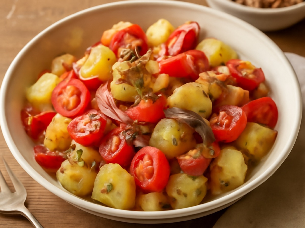 Ensalada Campera – Spanischer Kartoffelsalat mit Paprika und Thunfisch