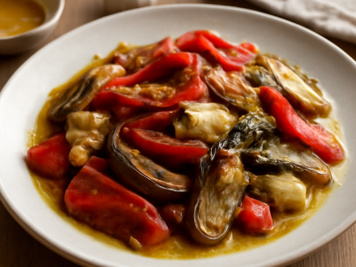 Escalivada – Spanisches Grillgemüse mit Olivenöl