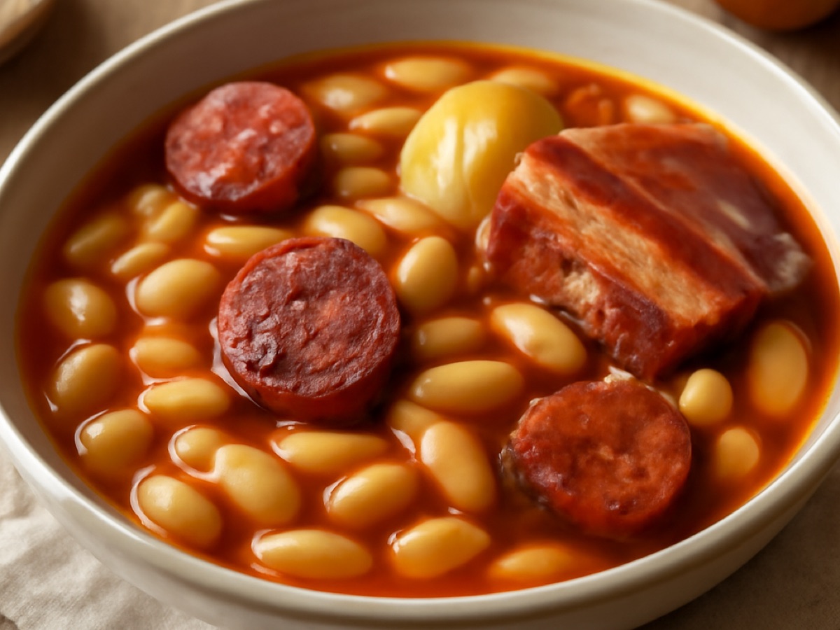 Fabada Asturiana – Spanischer Bohneneintopf