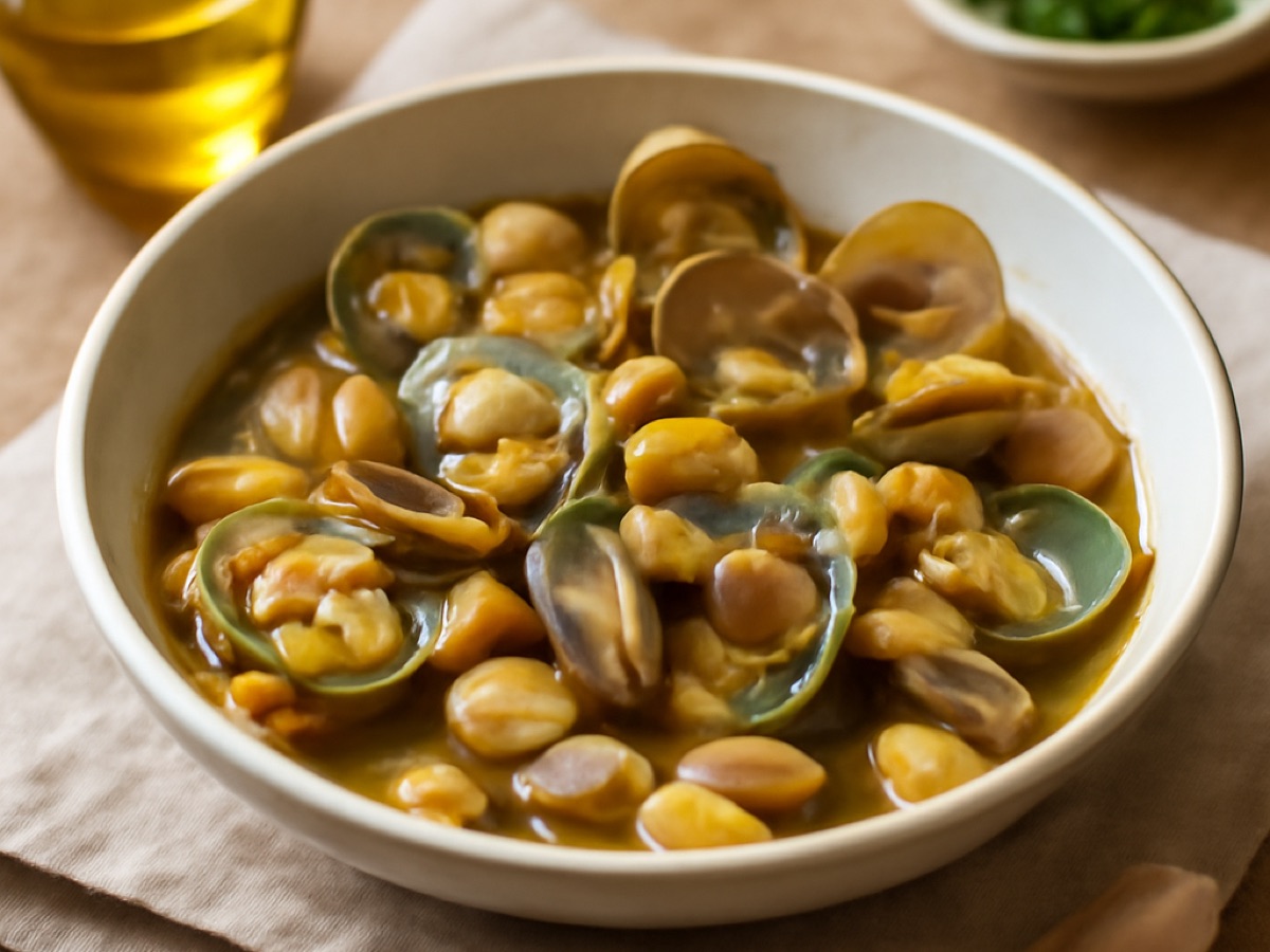 Fabes con Almejas – Bohnen mit Venusmuscheln