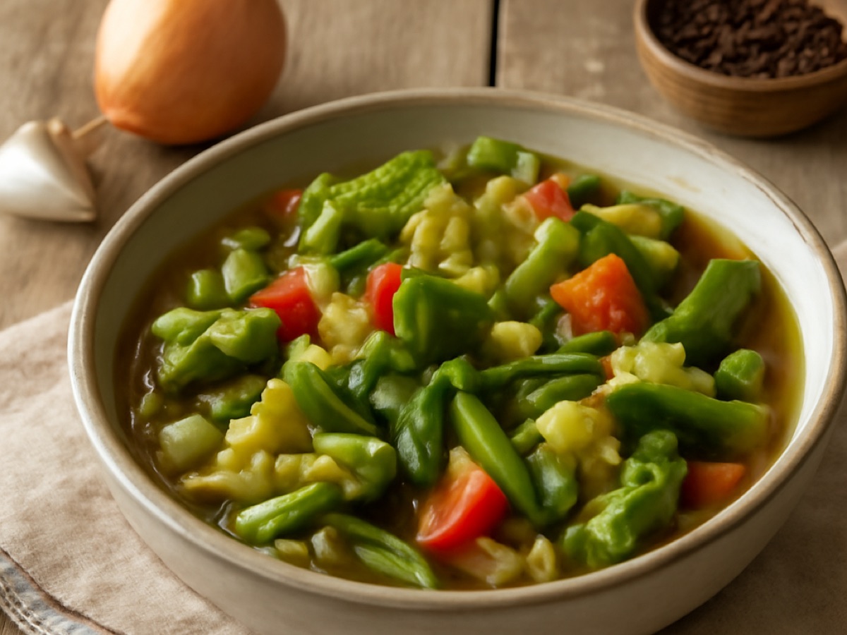Feijoada Verde – Grüner Bohneneintopf mit Wirsing