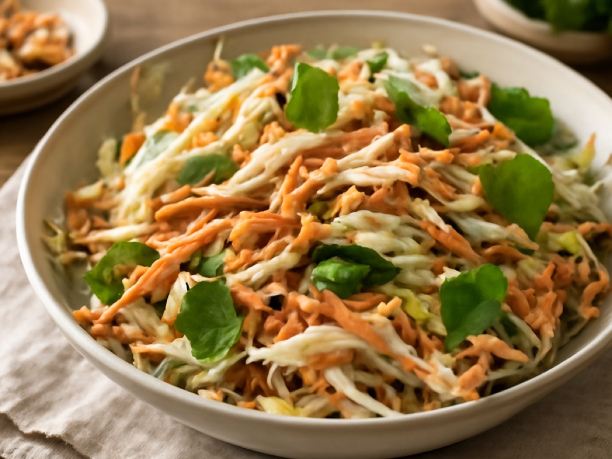 Gỏi Gà – Vietnamesischer Hähnchensalat mit Kräutern und Erdnüssen