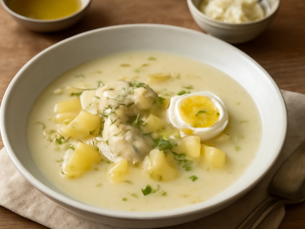 Gazpachuelo – Spanische Fischsuppe mit Mayonnaise