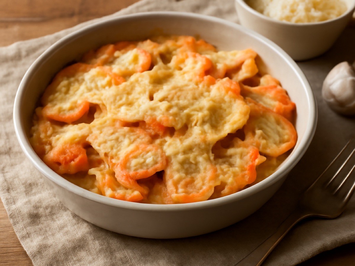 Gratin de Carottes und Sellerie