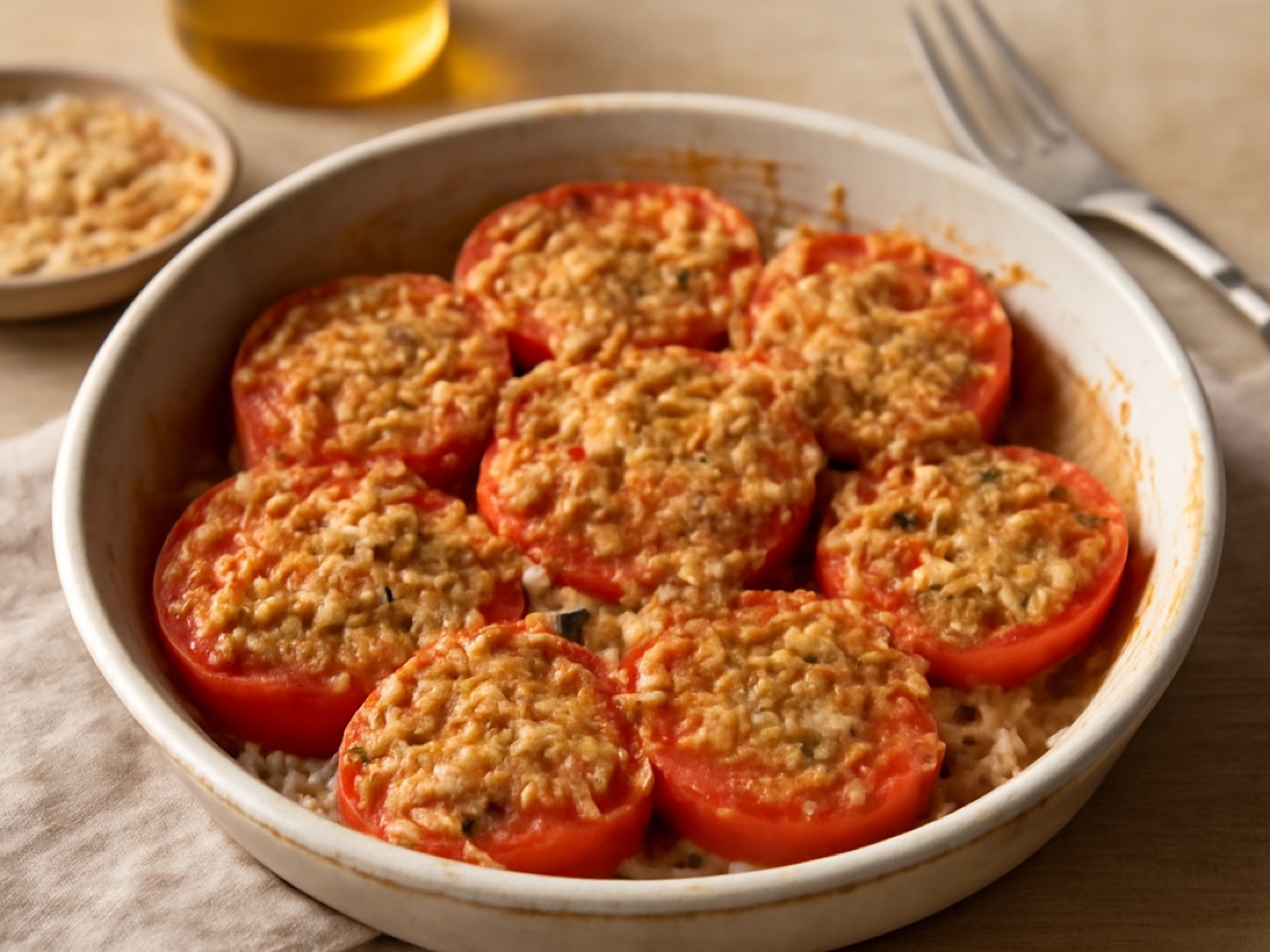 Gratin de Tomates – Überbackene Tomaten