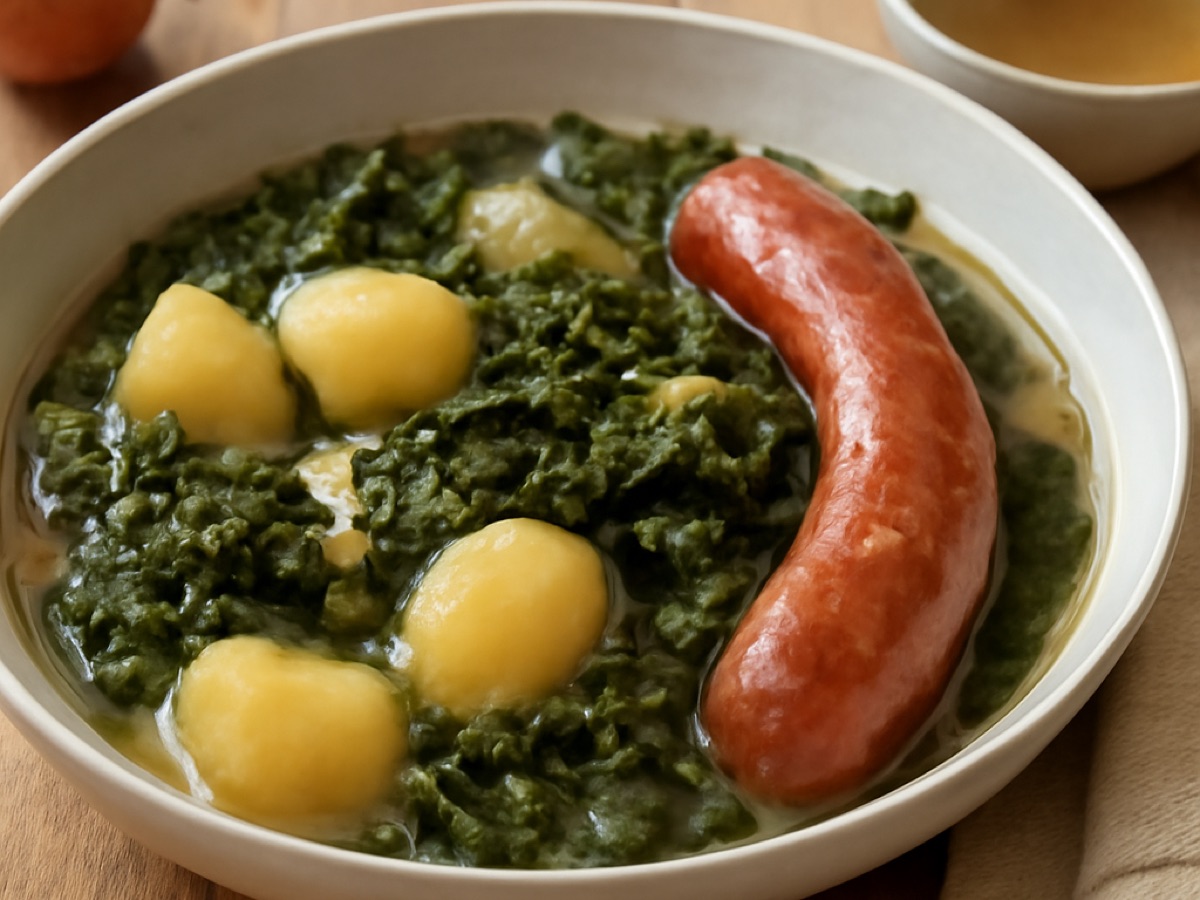 Grünkohl mit Kartoffeln