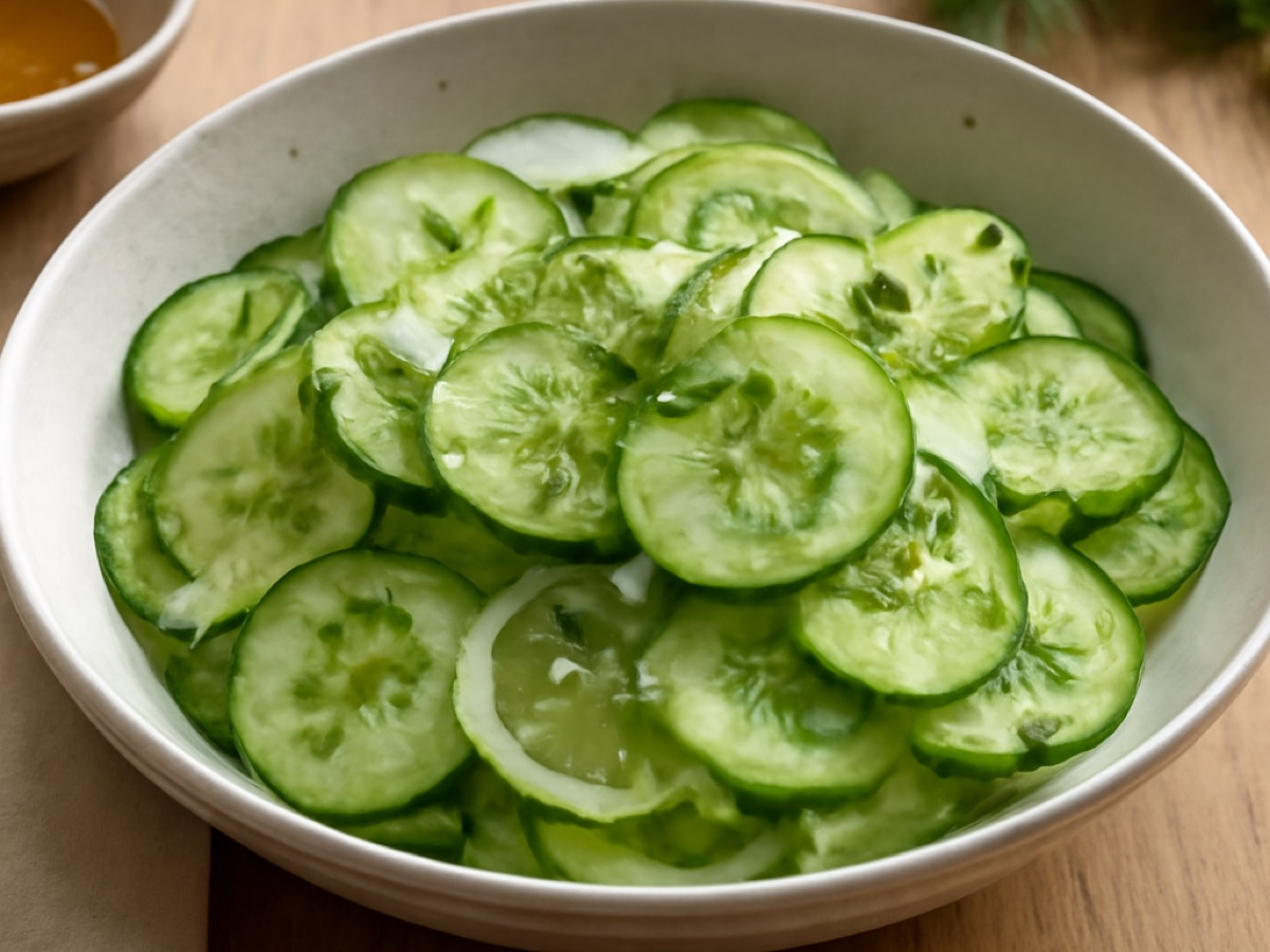 Gurkensalat mit Dill