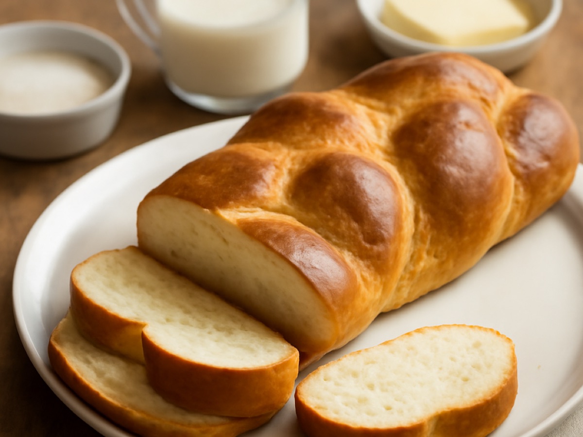 Hefezopf zum Frühstück