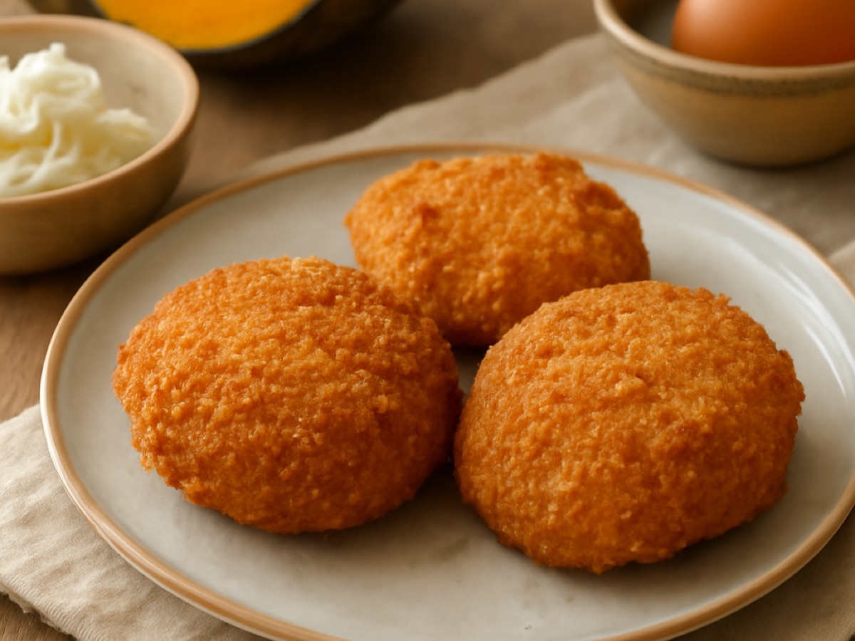 Kabocha Korokke – Japanische Kürbis-Kroketten