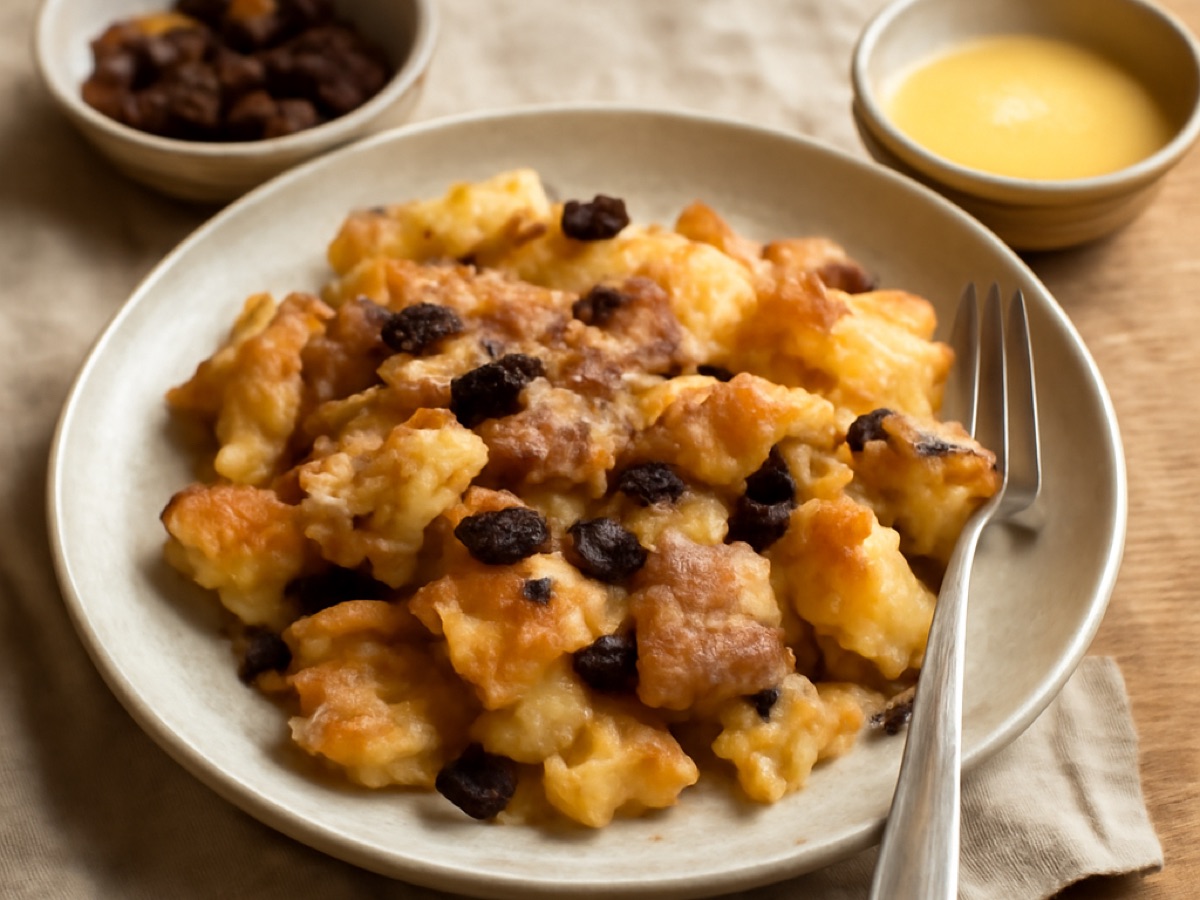 Kaiserschmarrn mit Rosinen