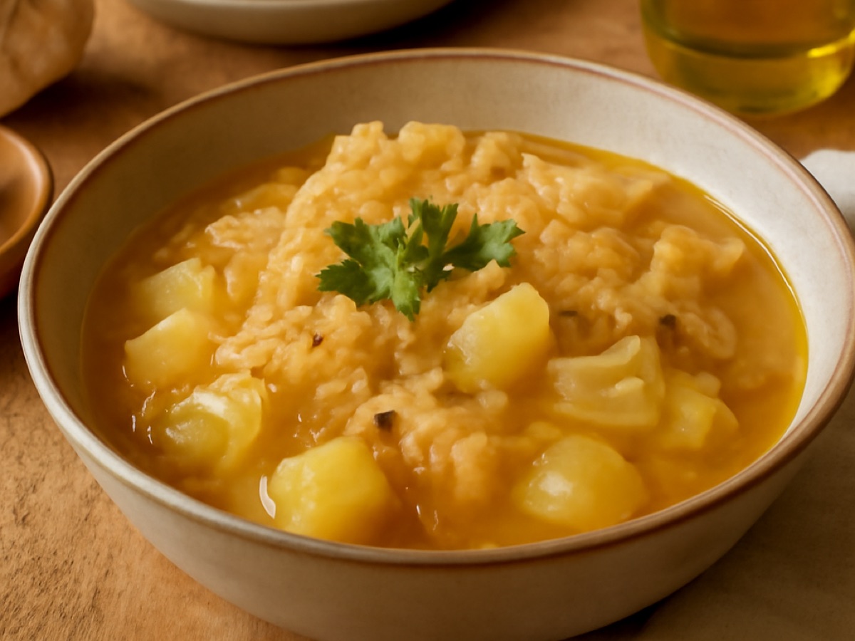 Kapuśniak – Polnischer Sauerkrauteintopf mit Kartoffeln
