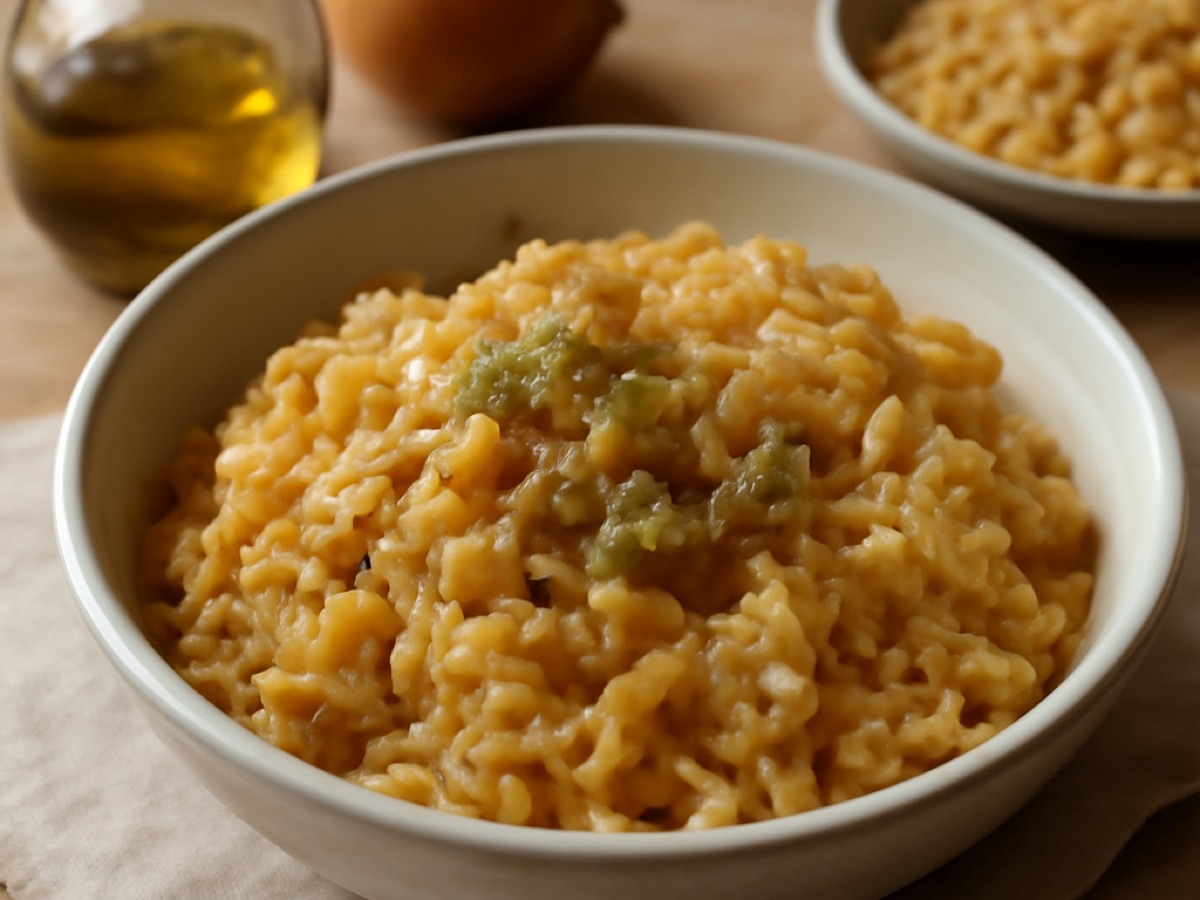 Kapusta z grochem – Polnischer Sauerkraut-Erbseneintopf (vegan)