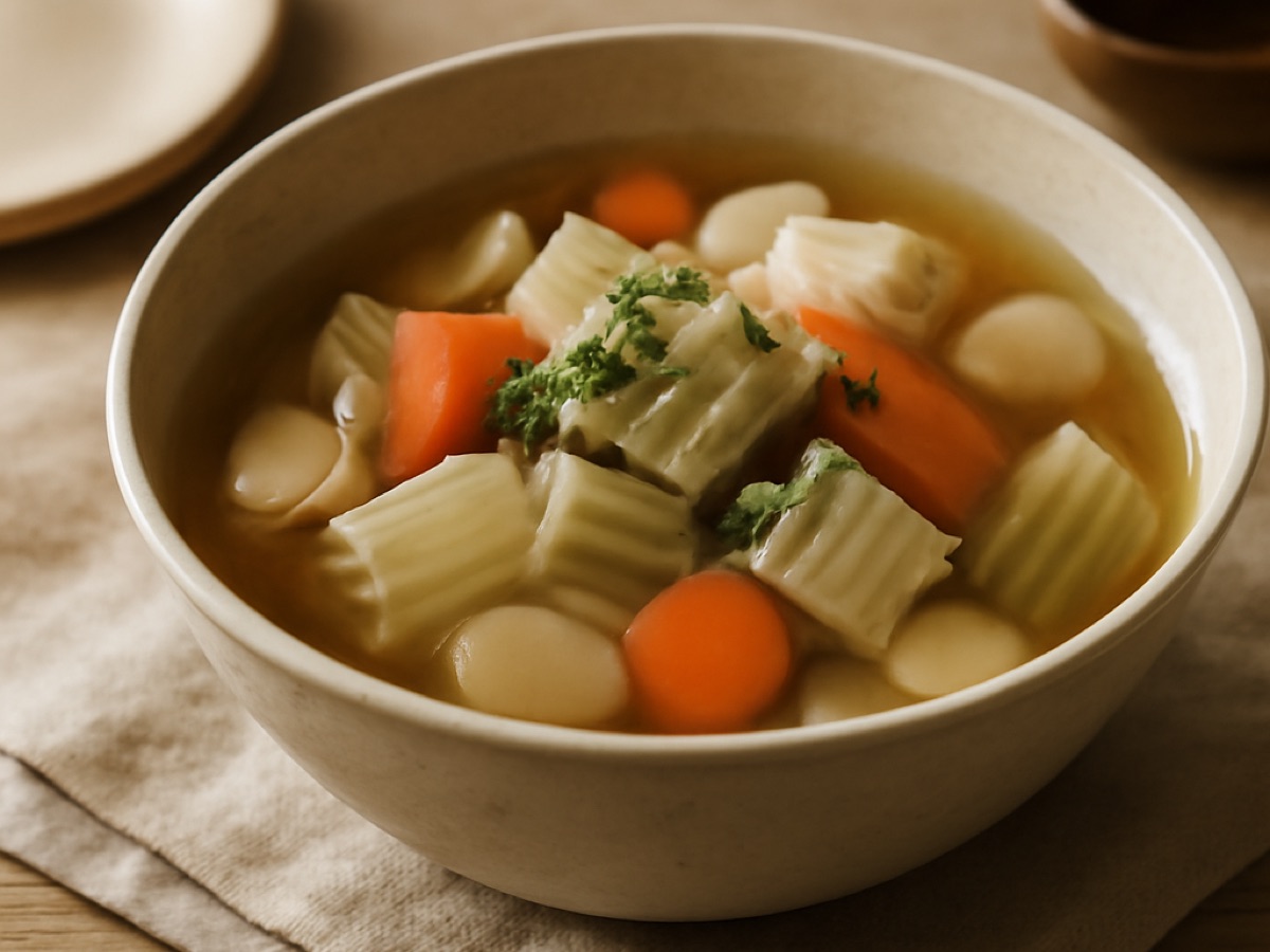 Kenchinjiru – Japanische Gemüsesuppe