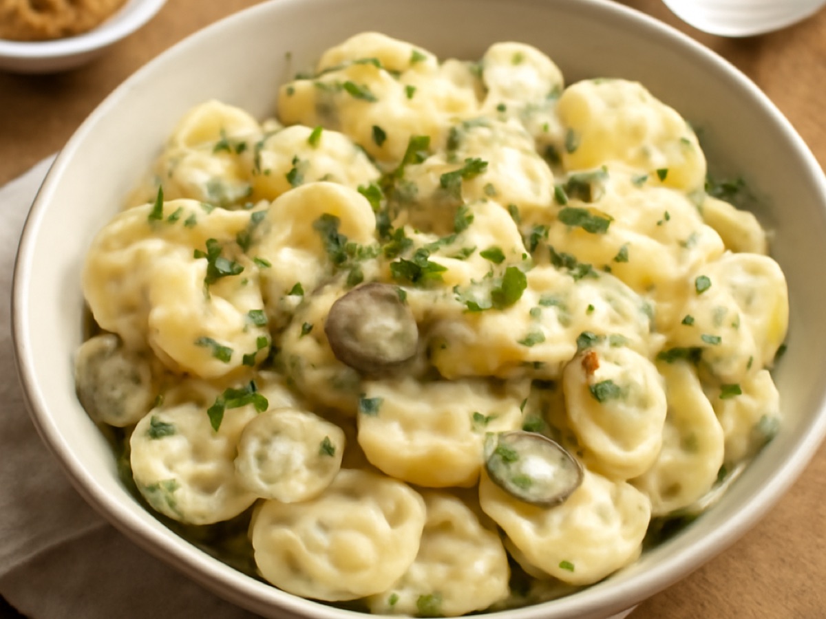 Klassischer amerikanischer Kartoffelsalat