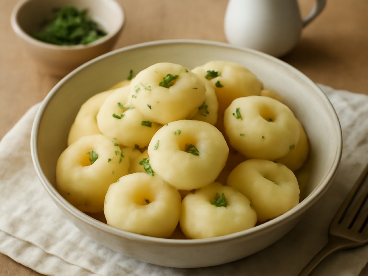 Kluski Śląskie – Schlesische Kartoffelklöße