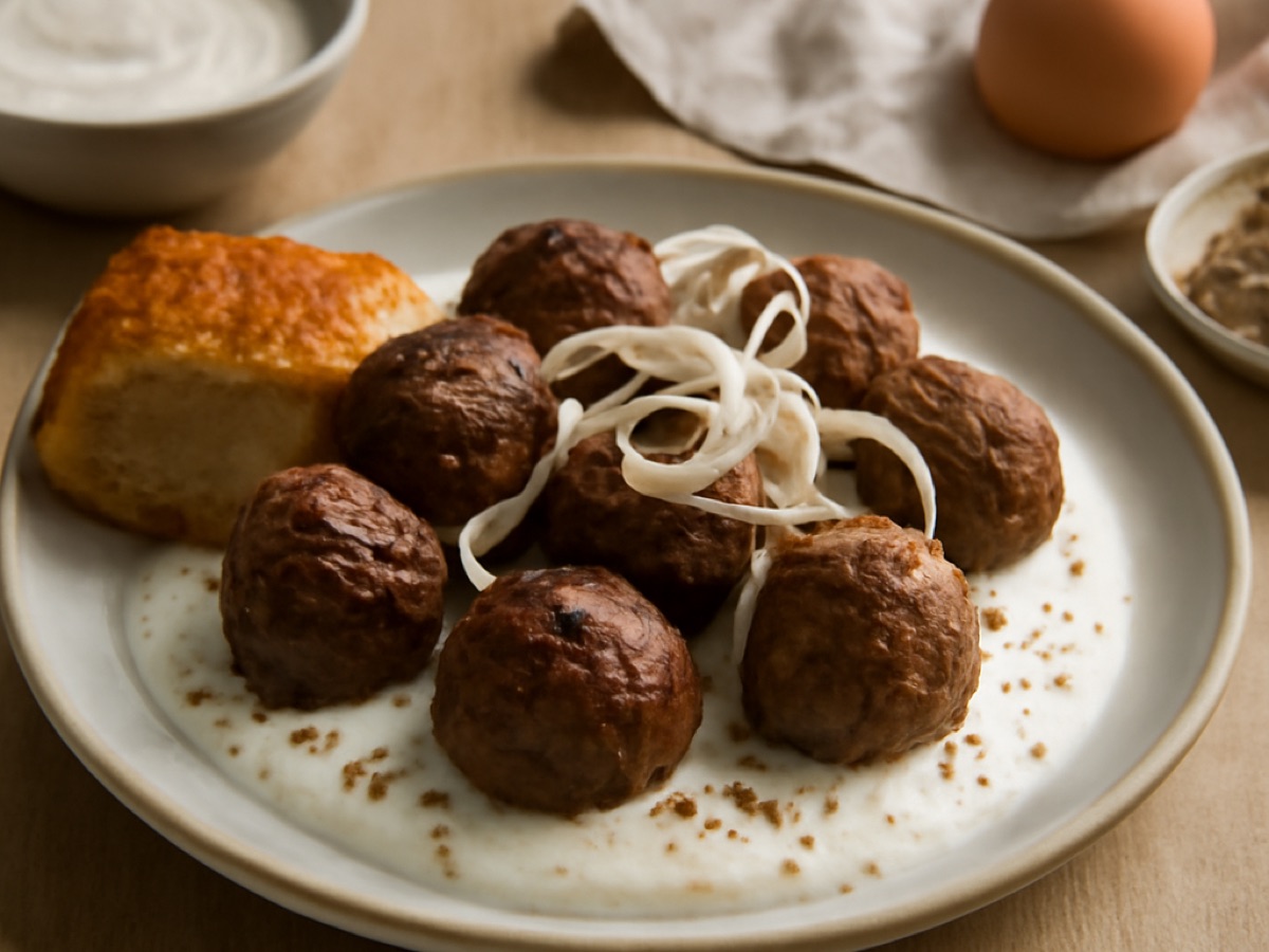Köfte mit Joghurtsoße
