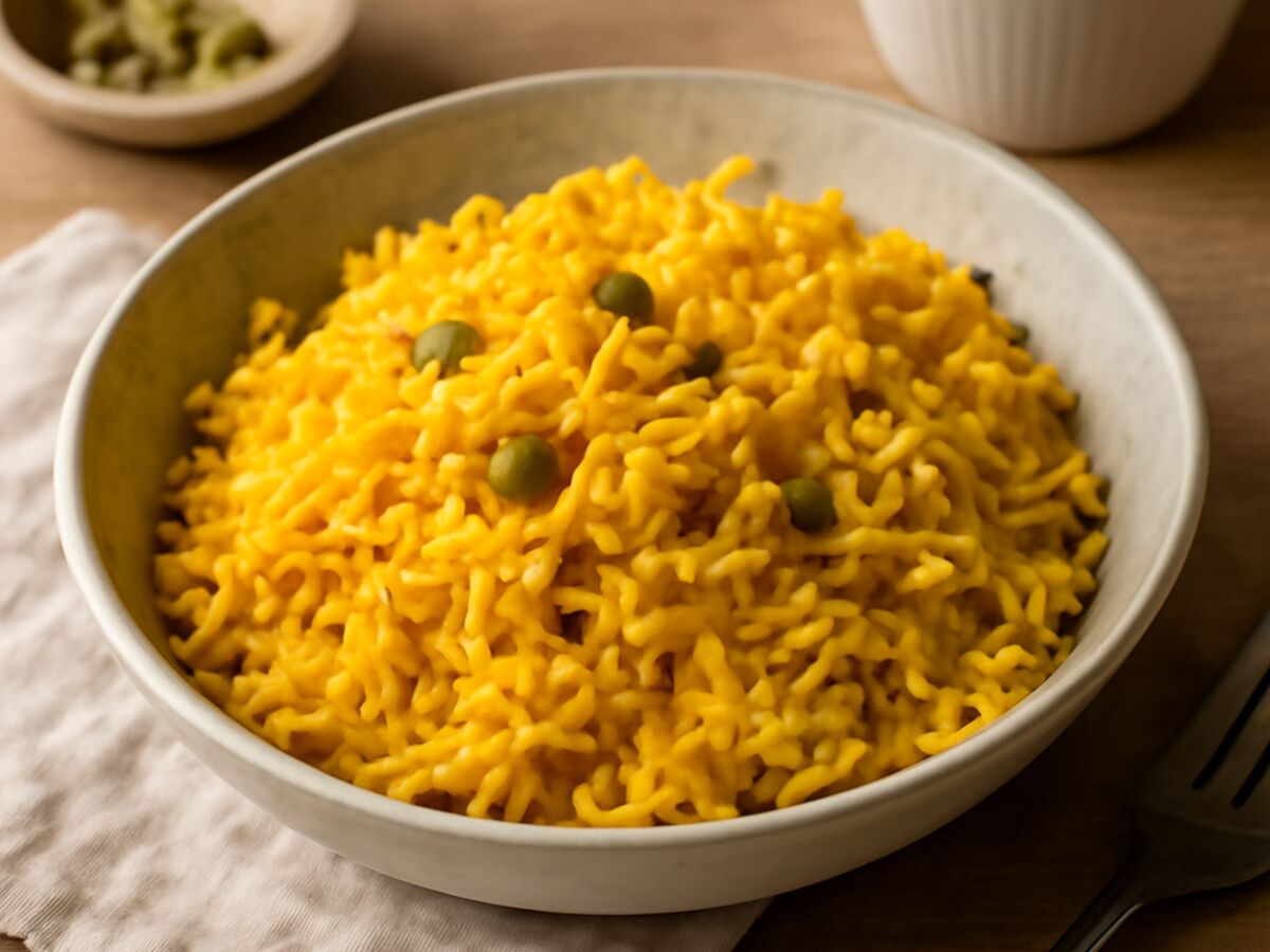 Kokosreis mit Kurkuma und Kardamom