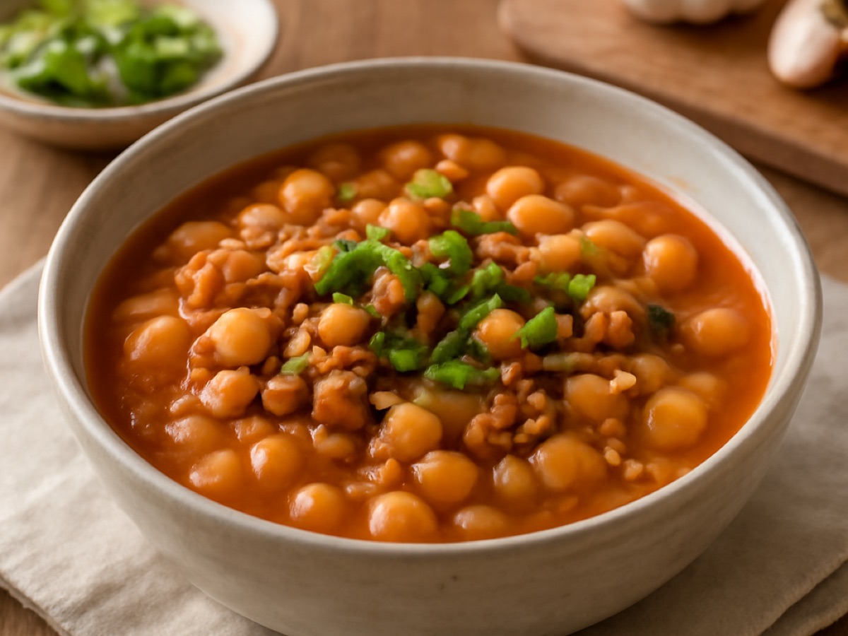 Kongbiji Jjigae – Koreanischer Sojabohnen-Eintopf