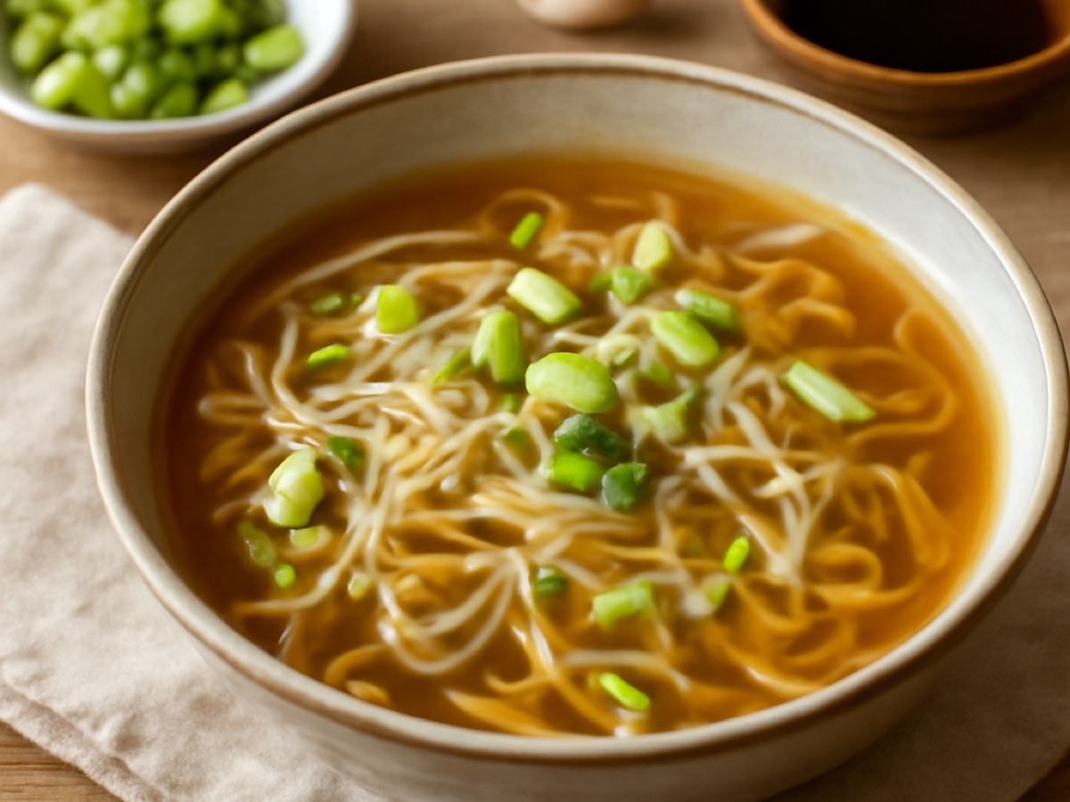 Kongnamul Guk – Koreanische Sojabohnensprossensuppe