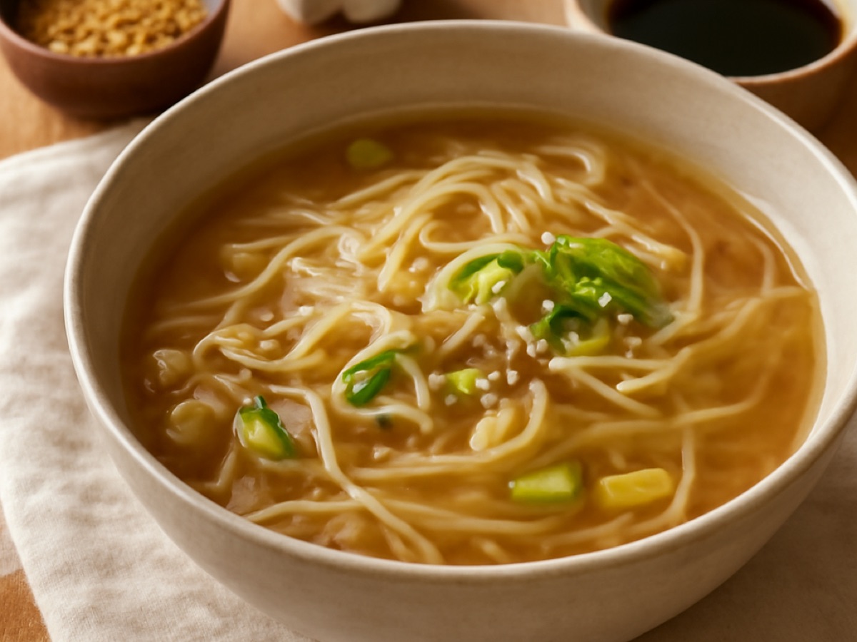 Kongnamul Guk – Koreanische Sojasprossensuppe