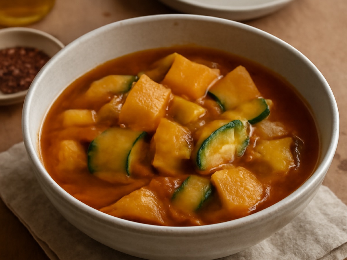 Koreanischer Miso-Kartoffel-Eintopf (Gamja Jjigae)