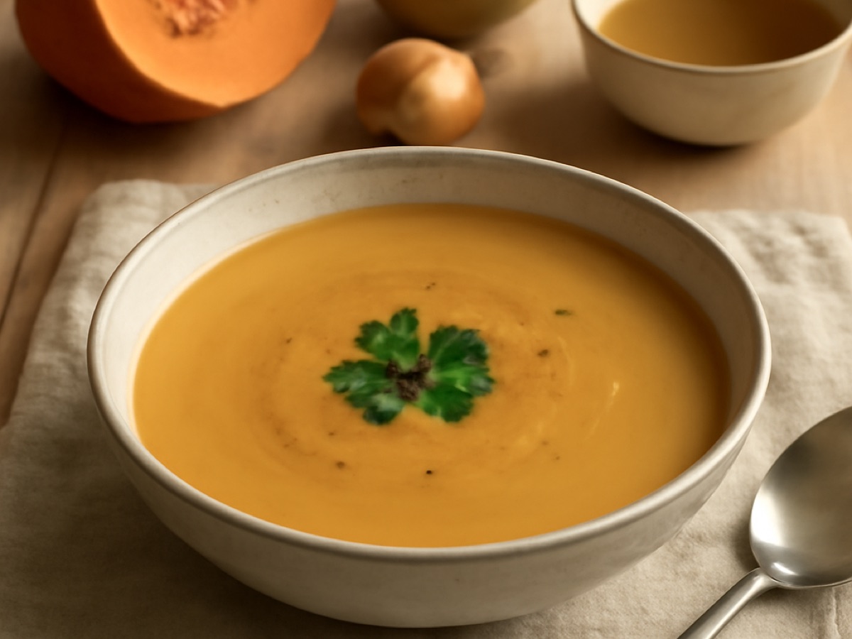 Kürbissuppe aus dem Hokkaido
